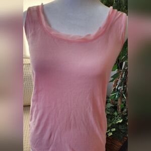 Lauren Ralph Lauren Pink Fitted Sleeveless Tank